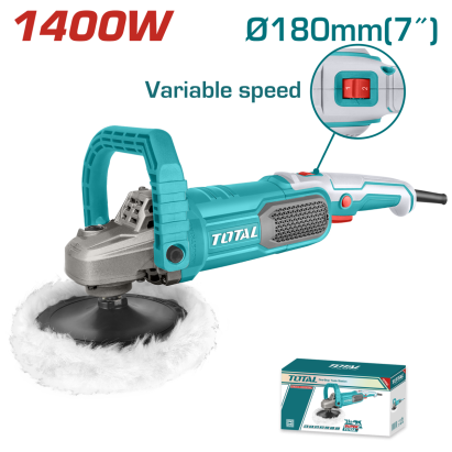TOTAL - POLIZOR PENTRU SLEFUIT - 180MM - 1400W (INDUSTRIAL) PowerTool TopQuality