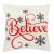 Set 4 fete de perna decorative, 40x40 cm, motive de Craciun, rosu alb Household NewTrend