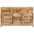 Servantă, 110x30x65 cm, lemn masiv mango GartenMobel Dekor