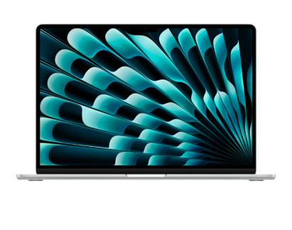 MacBook Air 15.3" Retina/Apple M4 (CPU 10- core, GPU 10- core ,NeuralEngine 16- core)/24GB/1TB - Silver - INT KB (2025) (cto from MC6J4RO/A) NewTechnology Media