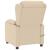 Fotoliu de masaj, crem, material textil GartenMobel Dekor