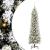 Brad de Crăciun artificial cu 150 LED Verde și alb 150 cm GartenMobel Dekor