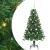 Brad de Crăciun artificial Verde 150 cm PVC și Oțel și Plastic GartenMobel Dekor