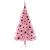 Pom de Crăciun artificial pre-iluminat Roz 150 cm PVC GartenMobel Dekor