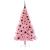 Pom de Crăciun artificial pre-iluminat Roz 150 cm PVC GartenMobel Dekor