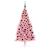 Pom de Crăciun artificial pre-iluminat Roz 180 cm PVC GartenMobel Dekor