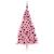 Pom de Crăciun artificial pre-iluminat Roz 180 cm PVC GartenMobel Dekor