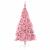 Pom de Crăciun artificial pre-iluminat Roz 180 cm PVC GartenMobel Dekor