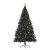 Pom de Crăciun artificial pre-iluminat Negru 210 cm PVC GartenMobel Dekor
