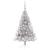 Pom de Crăciun artificial pre-iluminat Argintiu 120 cm PET GartenMobel Dekor