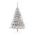 Pom de Crăciun artificial pre-iluminat Argintiu 120 cm PET GartenMobel Dekor