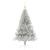 Pom de Crăciun artificial pre-iluminat Argintiu 150 cm PET GartenMobel Dekor