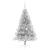 Pom de Crăciun artificial pre-iluminat Argintiu 150 cm PET GartenMobel Dekor