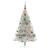Pom de Crăciun artificial pre-iluminat Argintiu 150 cm PET GartenMobel Dekor