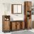 Set de mobilier pentru baie 4 pcs Lemn vechi 90 x 33 x 60 cm GartenMobel Dekor