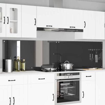 Spate de bucătărie 2 pcs Gri închis 120 x 60 cm GartenMobel Dekor