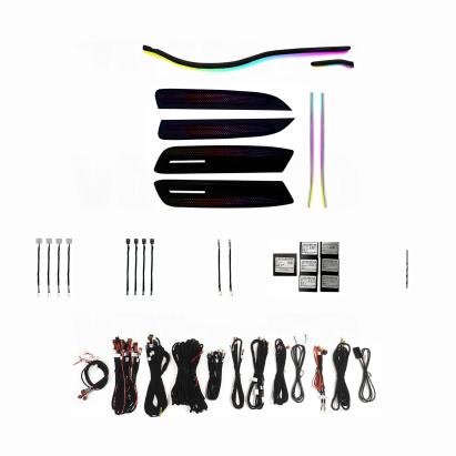 Lumini ambientale Mercedes W447 05 Vito set complet control telefon sau sistem original CarStore Technology