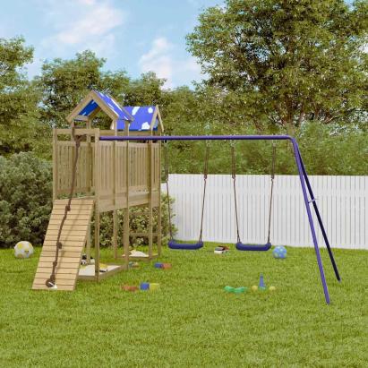 Set de joacă pentru exterior, lemn de pin impregnat GartenMobel Dekor