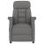 Fotoliu reclinabil gri închis Gri închis 70.5 x 96.5 x 95 cm GartenMobel Dekor