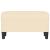 Bancă, crem, 70x35x41 cm, textil GartenMobel Dekor