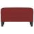 Bancă, roșu vin, 70x35x41 cm, textil GartenMobel Dekor