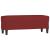 Bancă, roșu vin, 100x35x41 cm, textil GartenMobel Dekor