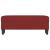 Bancă, roșu vin, 100x35x41 cm, textil GartenMobel Dekor