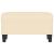 Bancă, crem, 70x35x41 cm, textil GartenMobel Dekor