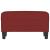 Bancă, roșu vin, 70x35x41 cm, textil GartenMobel Dekor