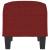 Bancă, roșu vin, 70x35x41 cm, textil GartenMobel Dekor