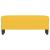 Bancă, galben deschis, 100x35x41 cm, textil GartenMobel Dekor