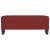 Bancă, roșu vin, 100x35x41 cm, textil GartenMobel Dekor