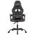 Scaun de gaming pivotant, negru și gri, piele ecologică GartenMobel Dekor
