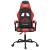 Scaun de gaming pivotant, negru și roșu, piele ecologică GartenMobel Dekor