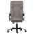 Fotoliu de birou rabatabil cu masaj, gri taupe, textil GartenMobel Dekor