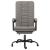 Fotoliu de birou rabatabil, gri taupe, textil GartenMobel Dekor
