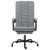 Fotoliu de birou rabatabil, gri deschis, textil GartenMobel Dekor