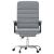 Fotoliu de birou rabatabil cu masaj, gri deschis, textil GartenMobel Dekor