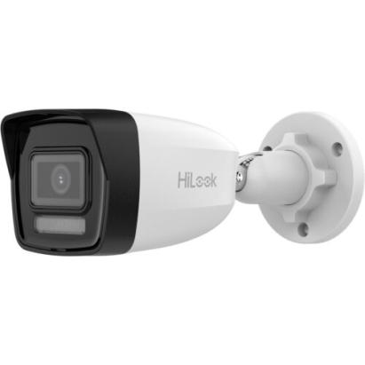 Camera de supraveghere IP Hikvision HiLook IPC-B180HA-LU(4mm), 8MP 4K, iluminare duala 30m, 4mm, microfon, PoE, IP67 SafetyGuard Surveillance