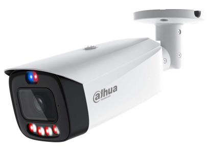 Camera supraveghere IP, Dahua IPC-HFW3849T1-AS-PV-0280B-PRO, WizSense, 8MP, Iluminare duala, audio, slot card, PoE, alarma acustica si luminoasa SafetyGuard Surveillance