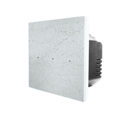 Intrerupator Triplu Cap Scara / Cruce cu Touch din Marmura LUXION, Serie A SmartElectro IntelligentHouse