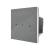 Intrerupator Triplu Cap Scara / Cruce cu Touch din Marmura LUXION, Serie A SmartElectro IntelligentHouse