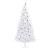 Brad de Crăciun artificial cu 300 LED Alb 300 cm PVC și Oțel GartenMobel Dekor