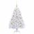 Brad de Crăciun artificial cu ramuri articulare Alb 120 cm GartenMobel Dekor