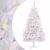 Brad de Crăciun artificial cu ramuri articulare Alb 210 cm GartenMobel Dekor