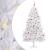 Brad de Crăciun artificial cu ramuri articulare Alb 240 cm GartenMobel Dekor