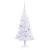 Brad de Crăciun artificial cu 150 LED Alb 120 cm PVC și Oțel GartenMobel Dekor
