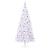 Brad de Crăciun artificial cu 300 LED Alb 240 cm PVC și Oțel GartenMobel Dekor