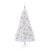 Brad de Crăciun artificial cu 150 LED Alb 150 cm PVC și Oțel GartenMobel Dekor