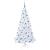 Brad de Crăciun artificial cu 300 LED Alb 180 cm PVC și Oțel GartenMobel Dekor